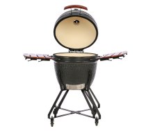 Kamado keramiskais grils / TunaBone Kamado classic 23'' grill Size L, Dark grey