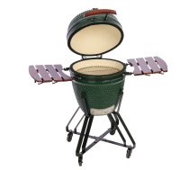 Kamado keramiskais grils / TunaBone Kamado classic 21'' grill Size M, Green