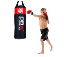 Profesionāls bērnu boksa maiss bērniem un pusaudžiem 80 cm x 30 cm - sarkans, 15 kg