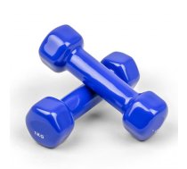 Aerobikas hanteles 1kg vinila 2 gab