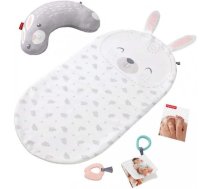 Izglītojošs aktivitātes bērnu paklājiņš Fisher-Price - Baby Bunny Massage GJD32