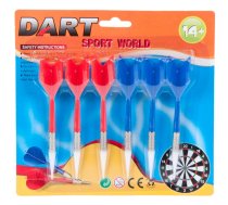 Šautriņas spēlei Darts 6 gab MEGA CREATIVE 18x18 429817