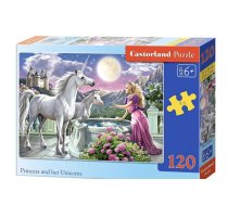 Puzzle Princese un vienradzis