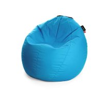 Qubo Comfort 80 Wave blue Pop Augstas kvalitātes krēsls Bean Bag