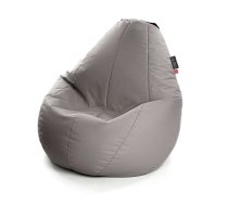 Qubo Comfort 90 Silver Pop Augstas kvalitātes krēsls Bean Bag