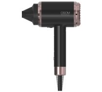 Osom Professional Black Hair Dryer matu fēns, 1800 W, melnā krāsā