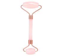 Sejas ādas masētājs - rullītis Be Osom Pink Quartz Massage Roller, rozā kvarca rullītis