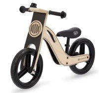 KinderKraft Balance Bike Uniq Natural Līdzsvara Ritenis ar koka rāmi