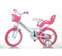 Bērnu velosipēds divritenis Dino bikes Hello Kitty 14" 144R-HK2