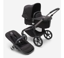 Bugaboo Fox 5 Midnight black Bērnu Ratiņi 2in1 Grafīta rāmis + Melns jumts