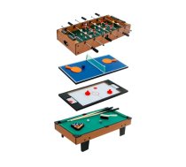 Galda spēle 4in1: Ping-pong Hokejs Futbols Biljards CB85327