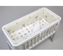 Zīdaiņu gultas veļa virspalags+spilvendrāna TROLL Star Bedding set for crib 2