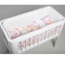 Zīdaiņu gultas veļa virspalags+spilvendrāna TROLL Teddy Orange Bedding set for crib 2