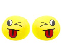 Soft Ball Smiley Emoji Ball Yellow 9cm