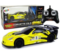 Radiovadāmā mašīna ar pulti Corvette C6.R Yellow