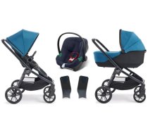 Baby Jogger City Sights Deep Teal + Cybex Aton B2 i-Size + Adapteri Bērnu rati 3in1