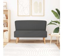 Auduma Dīvāns, 117X55,5X77 Cm, Tumši Pelēks Vidaxl 8718475529446