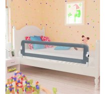 Bērnu Gultas Aizsargbarjera, Pelēka, 120X42 Cm, Poliesters Vidaxl 8718475799351