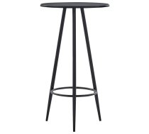 Bāra Galds, Melns, 60X107,5 Cm, Mdf Vidaxl 8719883746401