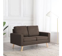 Divvietīgs Dīvāns, Brūns Audums Vidaxl 8719883892641