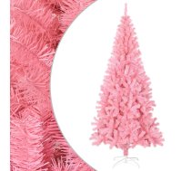 Mākslīgā Ziemassvētku Egle Ar Statīvu, Rozā, 180 Cm, Pvc Vidaxl 8720286014738