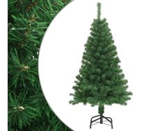 Mākslīgā Ziemassvētku Egle, Biezi Zari, Zaļa, 150 Cm, Pvc Vidaxl 8720286015094