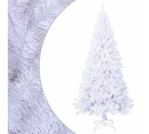 Mākslīgā Ziemassvētku Egle, Biezi Zari, Balta, 210 Cm, Pvc Vidaxl 8720286015155