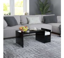 Kafijas Galdiņš, Melns, 90X45X35 Cm, Inženierijas Koks Vidaxl 8720286017166