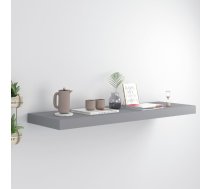 Sienas Plaukts, Pelēks, 80X23,5X3,8 Cm, Mdf Vidaxl 8720286074879