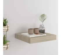 Sienas Plaukts, Ozolkoka Krāsā, 23X23,5X3,8 Cm, Mdf Vidaxl 8720286074961