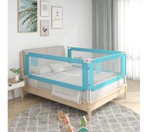 Bērnu Gultas Aizsargbarjera, Zila, 100X25 Cm, Audums Vidaxl 8720286345344