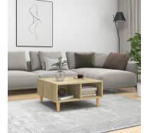 Kafijas Galdiņš, Ozolkoka Krāsā, 60X60X30 Cm, Inženierijas Koks Vidaxl 8720286357897