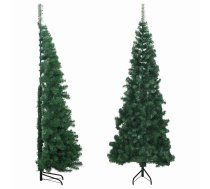 Mākslīgā Ziemassvētku Egle, Stūra, Zaļa, 210 Cm, Pvc Vidaxl 8720286364451