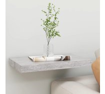 Sienas Plaukts, Betona Pelēks, 40X23X3,8 Cm, Mdf Vidaxl 8720286416921