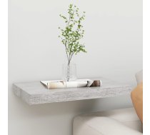 Sienas Plaukts, Betona Pelēks, 50X23X3,8 Cm, Mdf Vidaxl 8720286416952