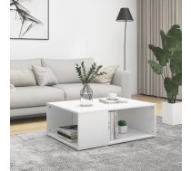 Kafijas Galdiņš, Balts, 90X67X33 Cm , Inženierijas Koks Vidaxl 8720286561041