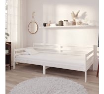 Dīvāngulta Ar Matraci, 90X200 Cm, Balta, Priedes Masīvkoks Vidaxl 8720286693551