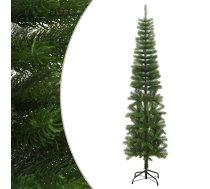 Mākslīgā Ziemassvētku Egle Ar Statīvu, Šaura, 240 Cm, Pe Vidaxl 8720287021179
