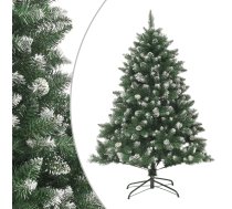 vidaXL mākslīgā Ziemassvētku egle ar statīvu, 150 cm, PVC 8720287068242