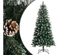 Mākslīgā Ziemassvētku Egle Ar Statīvu, Zaļa, 120 Cm, Pvc Vidaxl 8720287110156