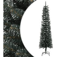 Mākslīgā Ziemassvētku Egle Ar Statīvu, Šaura, 180 Cm, Zaļa, Pvc Vidaxl 8720287110279