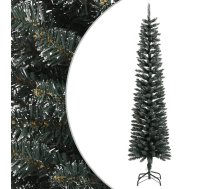 Mākslīgā Ziemassvētku Egle Ar Statīvu, Šaura, 240 Cm, Zaļa, Pvc Vidaxl 8720287110293