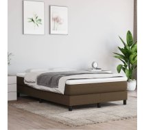 Kabatu Atsperu Matracis, Tumši Brūns, 100X200X20 Cm, Audums Vidaxl 8720287160717