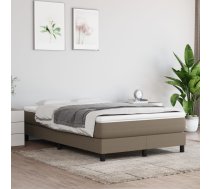 Kabatu Atsperu Matracis, Pelēkbrūns, 120X200X20 Cm, Audums Vidaxl 8720287160724
