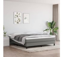Kabatu Atsperu Matracis, Tumši Pelēks, 160X200X20 Cm, Audums Vidaxl 8720287161295