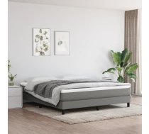Kabatu Atsperu Matracis, Tumši Pelēks, 180X200X20 Cm, Audums Vidaxl 8720287161493