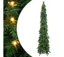 Izgaismota Mākslīgā Ziemassvētku Egle Ar 130 Led, 210 Cm Vidaxl 8720845443092