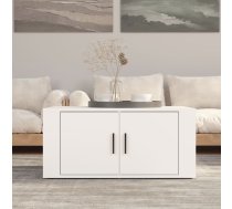 Kafijas Galdiņš, Balts, 80X50X36 Cm, Inženierijas Koks Vidaxl 8720845666774