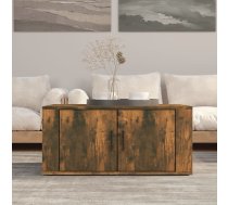 Kafijas Galdiņš, Kvēpināta Ozolkoka, 80X50X36 Cm Vidaxl 8720845666828