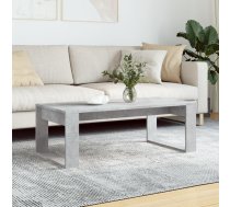 Kafijas Galdiņš, Betona Pelēks, 102X50X35 Cm, Inženierijas Koks Vidaxl 8720845920289